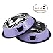 Ureverbasic Cat Bowls Stainless Steel Dog Bowl 8oz for Small Pets Puppy Kitten Rabbit Non-Skid Cat Food Bowls Easy to Clean Durable Cat Dish for Food and Water