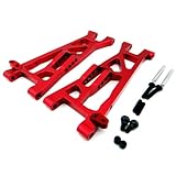 Atomik RC Alloy Front Arm for 1:10 Traxxas Jato, Red