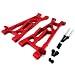 Atomik RC Alloy Front Arm for 1:10 Traxxas Jato, Red
