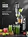 Aicok Masticating Juicer, Juicer Machine with 3