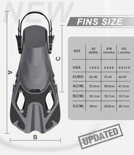 EMSINA-Full Face Snorkel Mask fins set for Adults and Kids, Upgrade Dry Top Breathing System-New flowtech design- Foldable Panoramic View, Anti Leak&Fog_