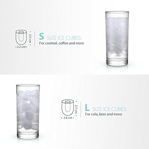Portable Ice Maker, iSiLER Counter Top Ice Maker Machine Makes 26.4 lbs of Ice per 24 hours, 9 Ice Cubes ready in 7 Minutes, X L Ice Cubes Size Electric Ice Maker with Ice Scoop and 1.5 lb Ice Storage