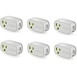 6 Pack Belkin Power Conserve Illuminated Switch F7c016q - Bulk Packaging