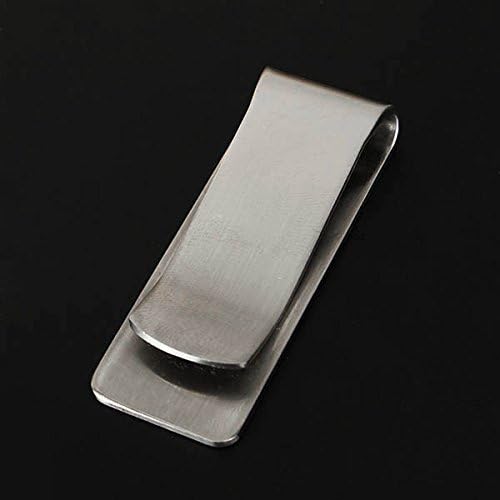 Metal Wallet Stainless Steel Bill Clip Money Clip Paper Clip Creative Change Clip