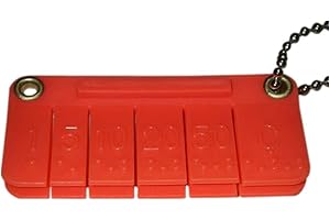 THE BRAILLE STORE Easy Plastic Pocket Money-Brailler, A Must Have for American Paper Money, for Traveling, Shopping, and On-The-Go- by Blind in Mind, The Braille Superstore