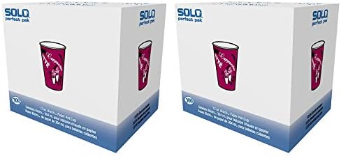 Solo OF12BI-0041 12 oz Bistro SSP Paper Hot Cup (2.(Sets))