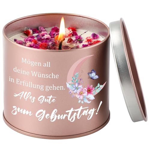 Prstenly Birthday Gift for Women, 9 oz Birthday Candles Gifts | Birthday gifts for mum grandma daughter sister best friend 18 30 40 50 60 birthday wife