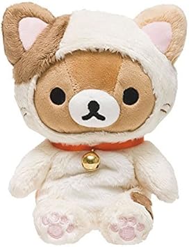 rilakkuma plush cat