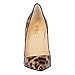 FSJ Women Sexy Leopard Printed Dress Shoes Pointy Toe High Heels Stilettos Pumps Size 11 Leopard-Patent