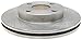 ACDelco Silver 18A1097A (19285739) Non-Coated Front Disc Brake Rotor
