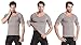 HÖTER Mens Slim and Tight Super Soft Compression & Slimming Shaper V-Neck Compression Shirt