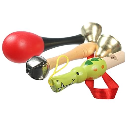 kilofly Kids Mini Band Musical Instruments Rhythm Toys Value Pack [Set of 12] - Image 4