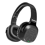 Active Noise Cancelling Bluetooth Headphones, Hi-Fi Deep Bass Wireless Headset Over Ear Comfortable Foldable Earpads 30 Hour Playtime for Travel Work TV Gaming Phone
