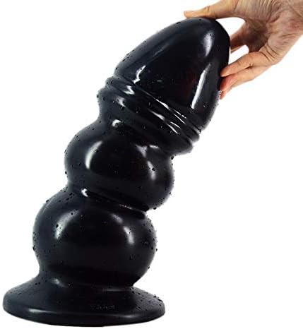 WFWJD Pleasure A-%nàl Toy Big Ball Silicone Bendable Flexible Large Beads Plug Toys for Men - Huge Size Insert Stǐck