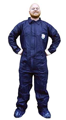 ShuBeeÂ® EconoShieldÂ® Coveralls, Dark Blue 2XL