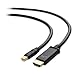 Cable Matters 4K Mini DisplayPort to HDMI Adapter Cable in Black 25 Feet - Thunderbolt and Thunderbolt 2 Port Compatible