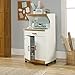 Sauder Universal Oven Cart, Soft White finish