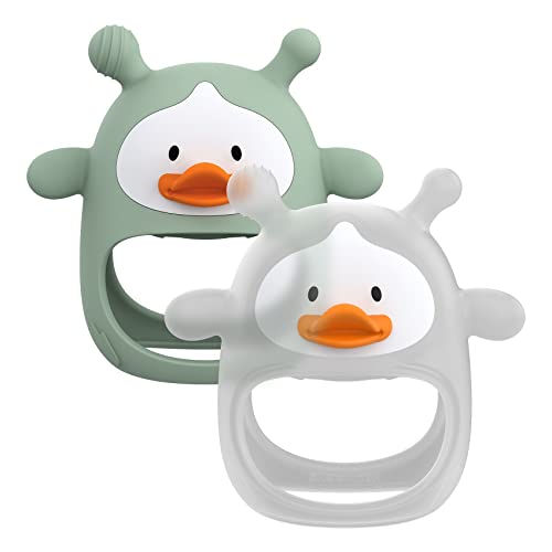 【2 Packs】 Teething Toys