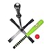Youper Super Safe Foam T Ball Set for Kids (Ages 3 and up), Baseball Bat Toys (Volt)