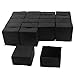 uxcell Square Furniture Table Chair Foot Cap Cover 40mm x 40mm 20pcs Black