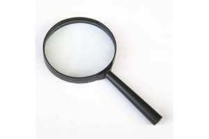 Generic Magnifying Glass 10X Handheld Plastic Magnifier For Learning Reading Books Newspaper And Fault Finding