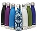 MIRA Vacuum Insulated Travel Water Bottle | Leak-Proof Double Walled Stainless Steel Cola Shape Portable Water Bottle | No Sweating, Keeps Your Drink Hot & Cold | 17 Oz (500 ml) | Hexagon