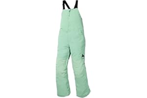 Burton Kids’ Skylar 2-Layer Bib Pants – Waterproof Winter Snowboard Bib Pants for Boys & Girls