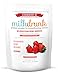 Milk Drunk Fenugreek-Free - Strawberry Dairy Free Protein Powder for Breastfeeding - 20 Servings of Vegan Protein & Lactation-Boosting Ingredients - Oats, Flax, Brewer's Yeast - Gluten Free