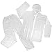 High Sierra 2pc Waterproof Emergency Rain Suit Bottom Jacket Hood for Women Men