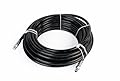 Sewer Jetter Hose 4400 PSI 1/4" NPT x 200' Black Thermoplastic Weather Resistant