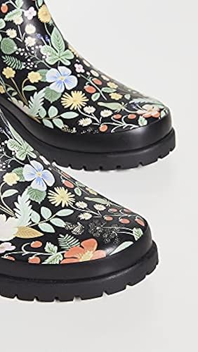 Keds Women's x Rifle Paper Chelsea Boots, Black, Medium US