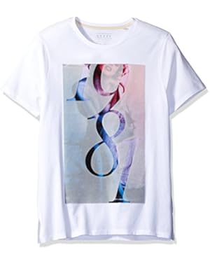 Men's Flock Crew Neck Mcm T-Shirt