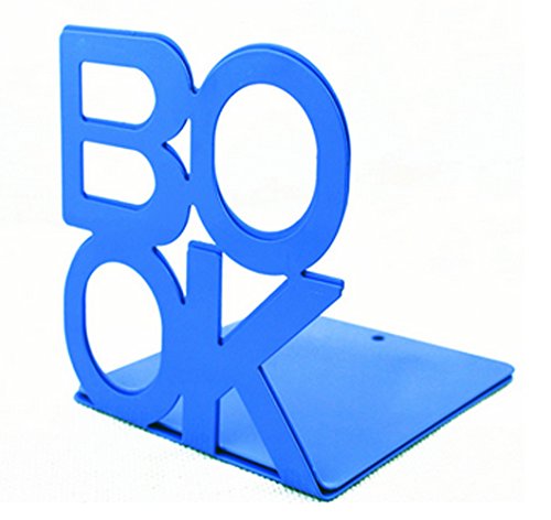 Fasmov cute book nonskid bookends art bookend,1pair (bl…