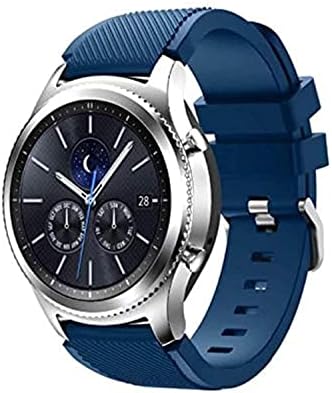 Gear S3 Frontier/Classic Watch Band Soft Silicone Man Watch Replacement  Bracelet Strap for Samsung Gear S3 price in Saudi Arabia | Amazon Saudi  Arabia | kanbkam