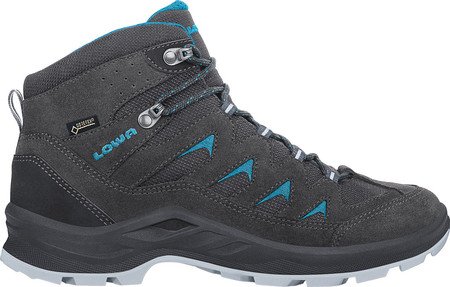 Lowa Women's Levante GTX QC Anthracite/Turquoise Shoe