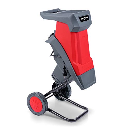 2400 W Elektro Gartenhäcksler mit Rädern – bis 40 mm Aststärke