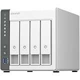QNAP TS-433-4G-US 4 Bay NAS with Quad-core Processor, 4 GB DDR4 RAM and 2.5GbE Network (Diskless)