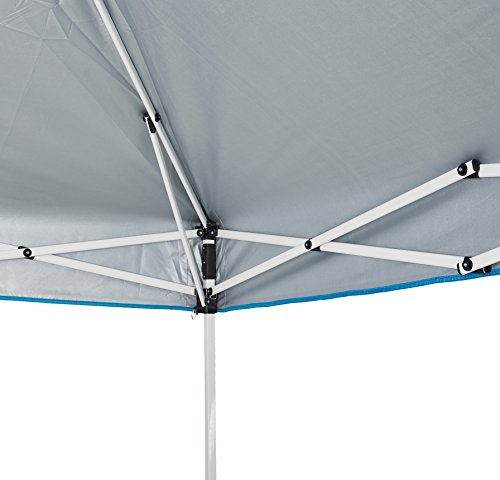 2 AmazonBasics+Pop+Up+Canopy+Tent+Blue