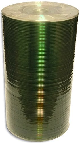 100-Pak MBI (Moser Baer) 3-Inch Mini Silver Top 24X 8cm CD-R's & Sleeves!