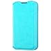 Asmyna MyJacket Wallet with Tray for LG MS323 Optimus L70 - Retail Packaging - Blue