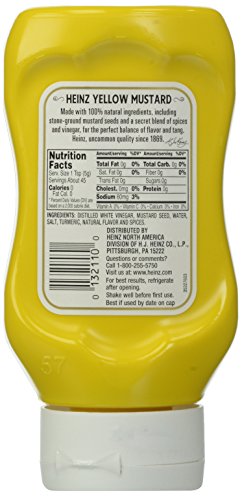 Heinz Yellow Mustard, 8 oz - Image 4
