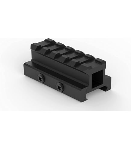 thumbnail image 2 of Higoo 6" Inches Length Tactical Picatinny Extension Adapter Riser, 11mm 2 of 12