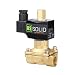 1/2" Brass Electric Solenoid Valve 110V AC NBR Seal N.O. (Air, Gas,Fuel.) primary