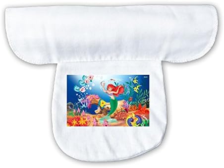 Kids Infants The Little Mermaid 100% Natural Cotton Gauze Cartoon Cute Sweat Towels