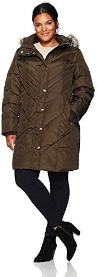 london fog women's coats & jackets with hood