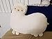 SAVYOU White color Aunt Merry Mokomoko Llama Alpaca Hug Pillow Cushion Doll by zZZ