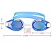 Ipow Anti-fog Mirrored Silicone seal watertight Swim Swimming Goggles/mask with Uv Protection Plating Glasses + Premium Goggles Case (Blue)