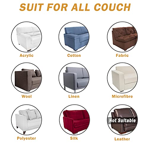 Furniture Protectors from Cats, Cat Scratch Deterrent Tape, 10 Pcs Double Sided Anti Scratching Sticky Tape, Training Tape - 5L (14\