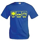 buXsbaum T-Shirt Eat Sleep Bike