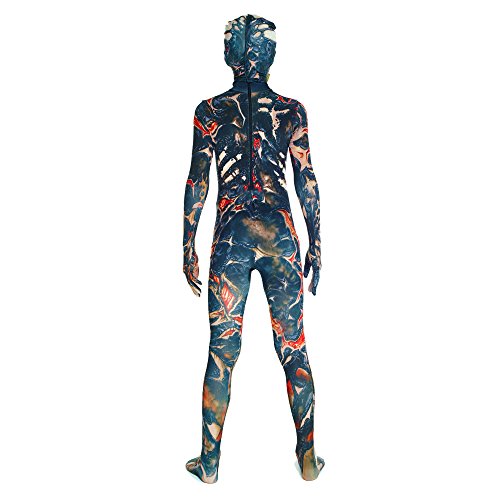 Burnt Zombie Jaw Dropper Kids Monster Morphsuit Fancy Dress Costume - size Small 3'1-3'6 (94cm-107 cm)